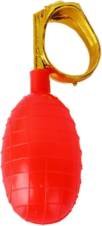 Spuitring Speelgoed - Watersproeier Ring - Feestelijke Verrassing - Verborgen In Handpalm - 75 cm - Water Spray
