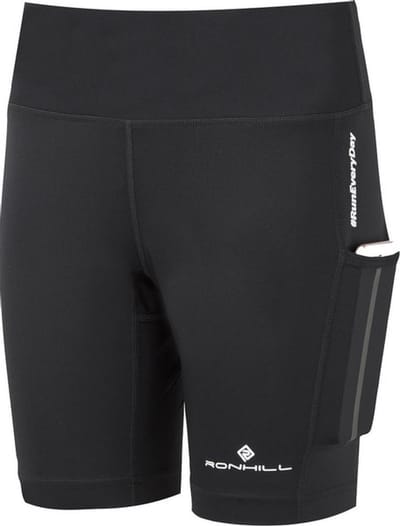 Ronhill Tech Revive Stretch Short Dames - Sportbroeken - zwart - Vrouwen - XS