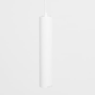 QAZQA tuba - Moderne Hanglamp - 1 lichts - Ø 55 mm - Wit - Industrieel - Woonkamer | Slaapkamer | Keuken
