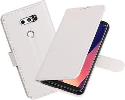 BestCases - Wit Portemonnee booktype hoesje LG V30