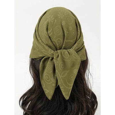 1 stuk bandana met paisley-patroon, hoofddoek/nekdoek 1pc brown