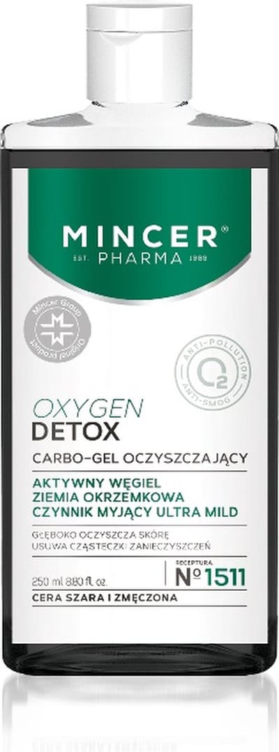 Zuurstof Detox carbo-gel zuiverend No.1511 250ml