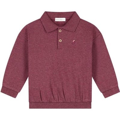 Sweet Petit peuter sweater Pim Red Brown 74 heren