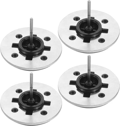 Cassette Knijprollen - Tape Recorder Onderdelen - Reparatie Cassettespeler - Metalen Constructie - 4 cm - Metaal