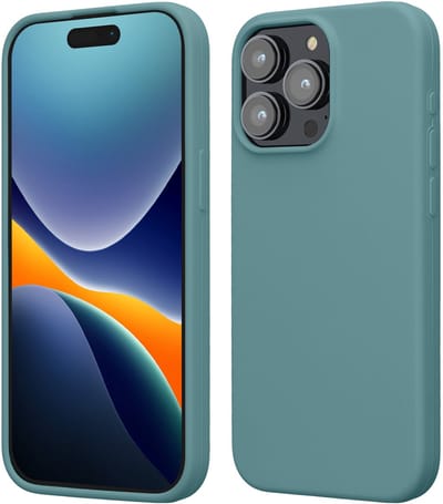 kwmobile Case voor iPhone 15 Pro Max - Slank TPU-Hoesje met Zachte Afwerking - In Arctische nacht