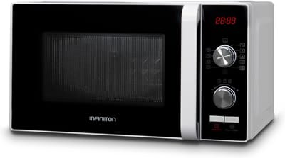 Magnetron Oven - Compacte Keuken Hulp - Snel Eten Opwarmen - Keramische Binnenkant - 20 Liter Inhoud - Wit
