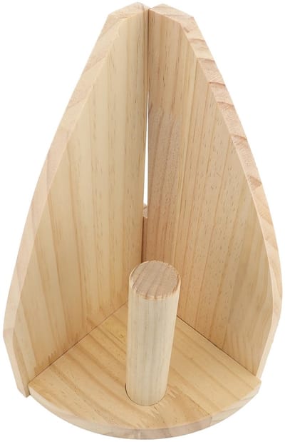 Dailygoods- Bessenplukker Duurzaam Ontwerp - Multifunctioneel Oogstgereedschap - Massief Hout - Inclusief Montageplaten - 18x30 cm - Efficiënte Constructie