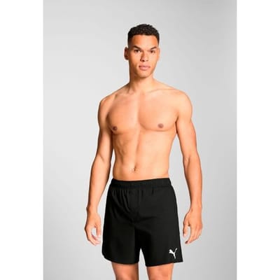 Puma Zwembroek Heren Mid Shorts Zwart-L