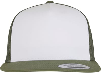 Flexfit - Classic Trucker pet - Groen/Wit