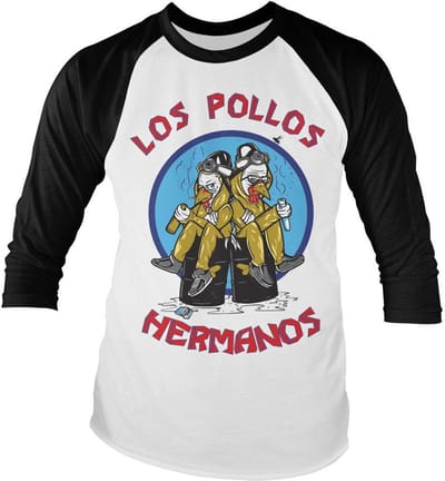 Breaking Bad Walter Jesse Hermanos Baseball Long Sleeve Tee SP-19-BB018-H51-6