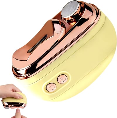 Automatische Nagelknipper met 2 Snelheden en Opbergruimte voor Nagelresten, 2-in-1 Nagelverzorging met LED Licht voor Baby's, Kinderen en Volwassenen
