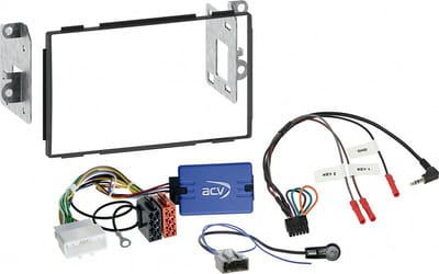 2-DIN Kit Nissan Qashqai 2007-2013 schwarz