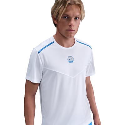 Nike Swoosh T-shirts Heren - Wit - Maat XS