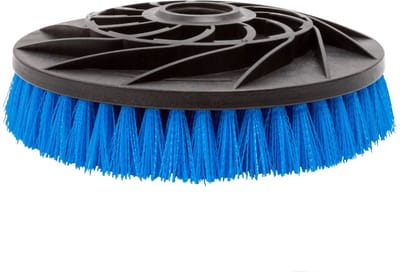 Batavia Twin Brush medium borstel (blauw) - Geschikt voor boten, keramische binnen en buiten tegels - Spoel/bobijn diameter 176mm