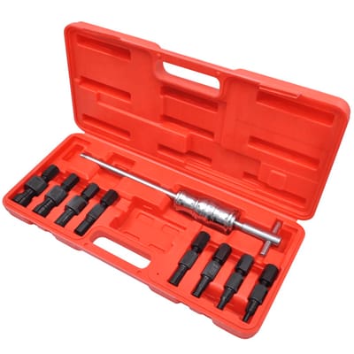 vidaXL Kogellagertrekker blind gat set