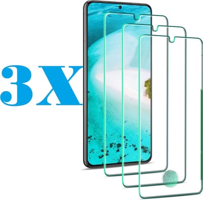 Screenprotector Glas - Tempered Glass Screen Protector Geschikt voor: Samsung Galaxy S22 S901 - 3x