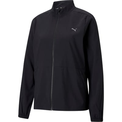 Puma Favorite Woven Hardloopjas Dames-Zwart