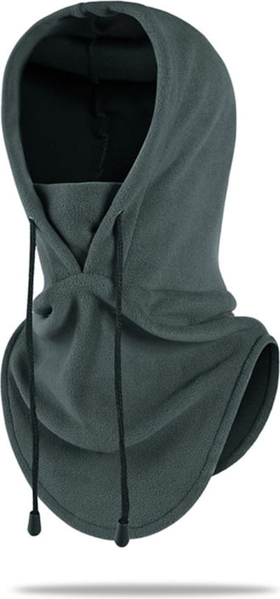 Livano Wintermuts - Heren - Dames - Volwassenen - Muts - Ski Mask - Bivakmuts - Balaclava - Ski Masker - Face Mask - Full Face Mask - Winter Masker - Anit Wind - Grijs