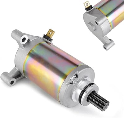 Motorfiets Startmotor - Motor Starter - Motor Starten - Precisie Vervaardigd - 12 Kilogram - Zwart