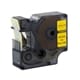 DYMO S0720880 / 45808 tape zwart op geel 19mm (huismerk)