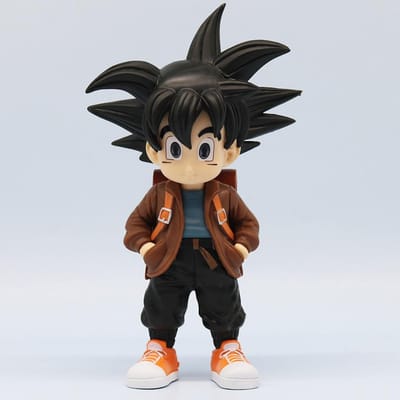 Modèle Anime Dragon Ball Z 15cm Figurine Son Goku Voyage Enfant Goku Figurine d'Action Mignon PVC GK Statue Figure de Collection Jouets Cadeaux Qualité Supérieure black