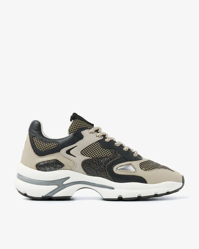 VIA VAI Vesper Due Sneakers Dames - Leer,Mesh,Su�de - Bruin