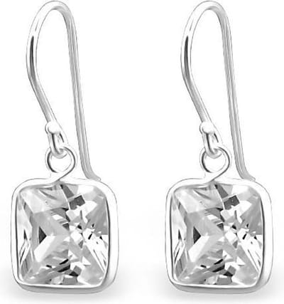 Montebello Oorbellen Abbie - 925 Zilver E-Coating - ∅9mm - 24mm