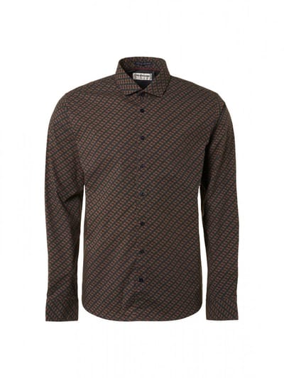 Shirt Stretch Allover Bedrukt