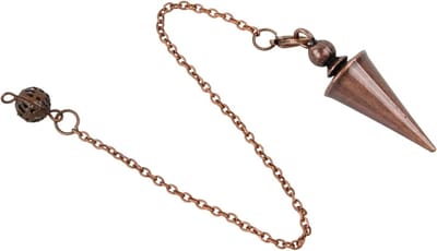 Pendulum van Koper voor Dowsing, Reiki Healing en Chakra Meditatie - Compleet Dowsing Kit met Metalen Pendel en Divinatie Gereedschap