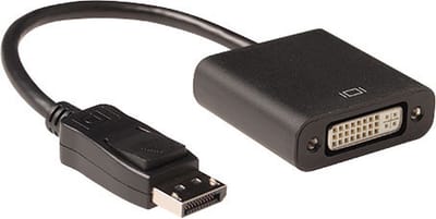 ACT 15 cm Verloop kabel DisplayPort male naar DVI female AK3985
