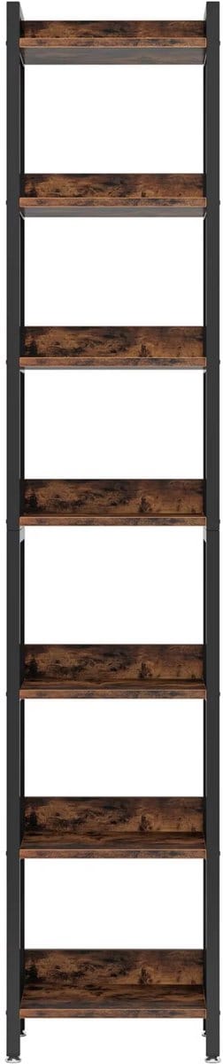 Boekenkast - 200cm - Hoog - Wandplank - Boekenrek - 7-laags