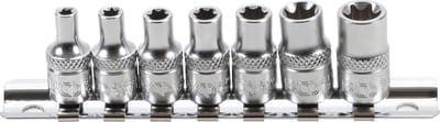 BGS Doppenset E-profiel 1/4 E4 - E11 7 delig