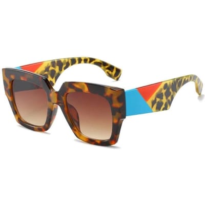 Dernières Lunettes de Soleil Oversize Élégantes Style Designer de Luxe Style Grandes Montures Rectangulaires Lunettes de Soleil Tendance pour Dames Lunettes