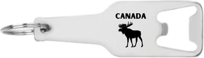 Akyol - canada flesopener - Piloot - canada cadeau - beste land - leuk cadeau voor je vriend om te geven - 105 x 25mm