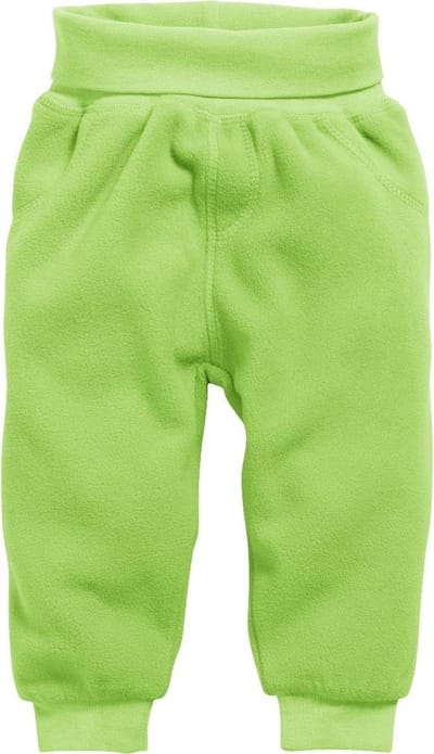 Schnizler Broek Fleece Junior Groen Maat 86