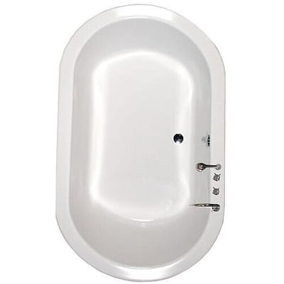 Caribia Riviera Oval Bathtub 188 x 115 cm