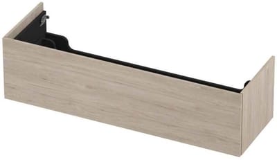 INK - Onderkast 1 Lade Push 2 Open Bestaande Uit - 1400x450x376 Mm - Ivoor Eiken