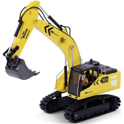 Revell RC voertuig Landbouwvoertuigen - 24638 RC Graafmachine -Mini Digger 2.0- - Geel - 2,4GHz RC Model Kant en Klaar - 1:18