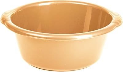 Afwasbak teil - 15 liter - beige - kunststof - 45,5 x 42,5 x 17 cm