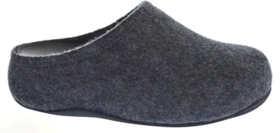 FitFlop FitFlop Shuv - pantoffels - sloffen - donkerblauw - comfortabel - Microwobbleboard-zool technologie BLAUW - Maat 37