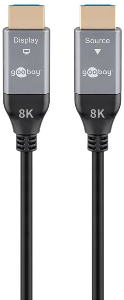 Goobay HDMI active optical cable (AOC) | HDMI2.1 (8K 60Hz + HDR) | 10 meter