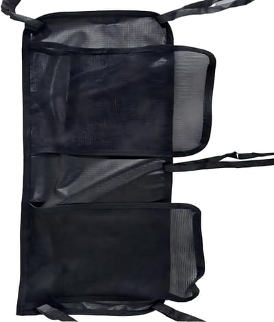 Trampoline Schoenhouder - Opbergtas Outdoor - Speelgoed Opbergen - Dubbele Compartimenten - 101 cm Lengte - Zwart