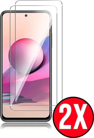 Casemania Glas Geschikt voor Samsung Galaxy A34 5G - Screenprotector Glas Gehard Tempered Glass - 2 Stuks