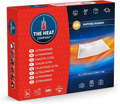 Ultra Warmer Warmtekussens - 3 Stuks - Zelfverwarmend - 40+ Uur Betrouwbare Warmte - Ideaal voor Transport en Noodgebruik