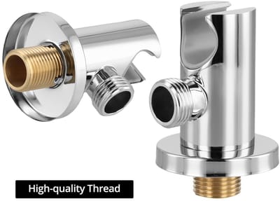 Dailygoods- Douchehouder Hoogwaardig Messing - Douchekophouder - Douche Houder - Eenvoudig te Installeren - Corrosiebestendig - Ruimtebesparende Oplossing - Doucheaansluiting