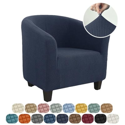 Clubstoelhoes Stretchkuip Bankhoezen Effen Fauteuilhoes Polar Fleece Bankhoezen Voor Studeerkamer Bar Counter Woonkamer