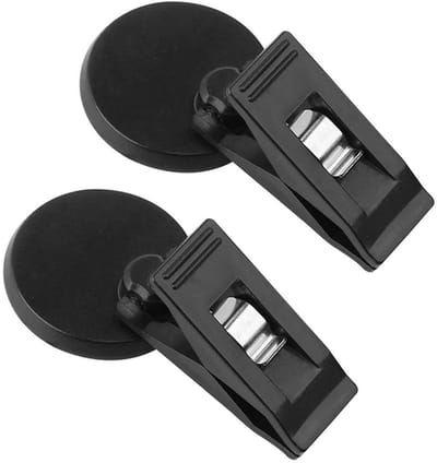 Dailygoods- Notepad Houder - Auto Houder - Zelfklevende Clips - Antislip - Geschikt voor Auto/Thuis - Eenvoudig te Installeren - Memo Houder
