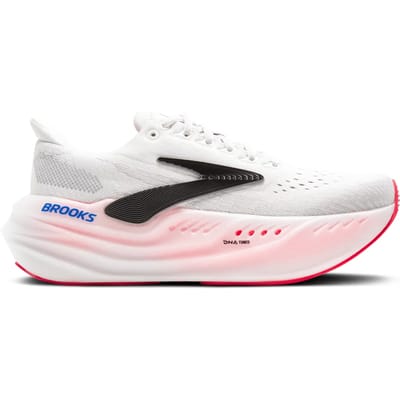 Brooks Glycerin Max Blanc Noir Rose Diva Baskets Femme 120436-1B-118 38.5 gray