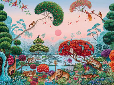 Heye puzzel Jungle Paradise 1500 stukjes - legpuzzel exotisch.