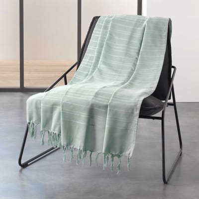 Wicotex - Plaid - Dekens- Lilia - Afmeting 180x220 cm Groen - Zomer plaid